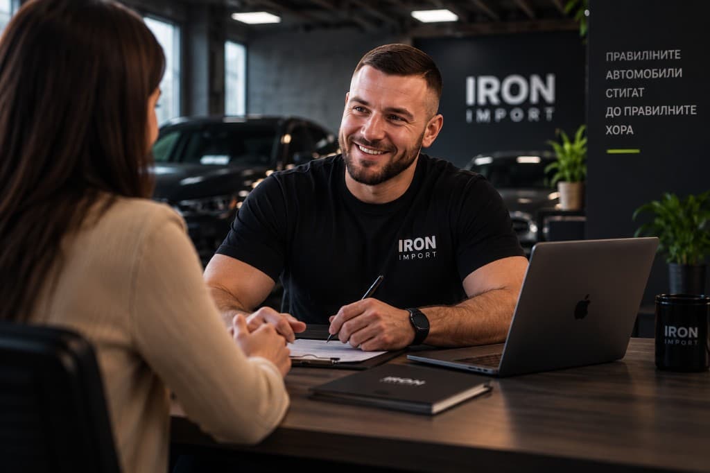 Iron Import background
